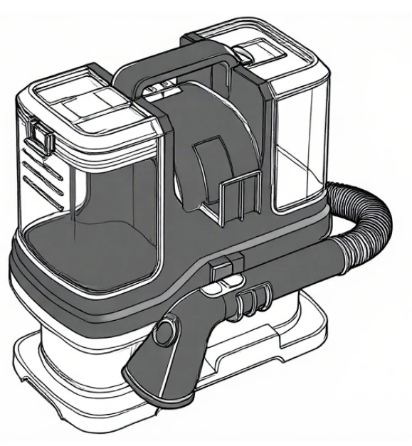 VC265 family housing illustration; controls vary by configuration